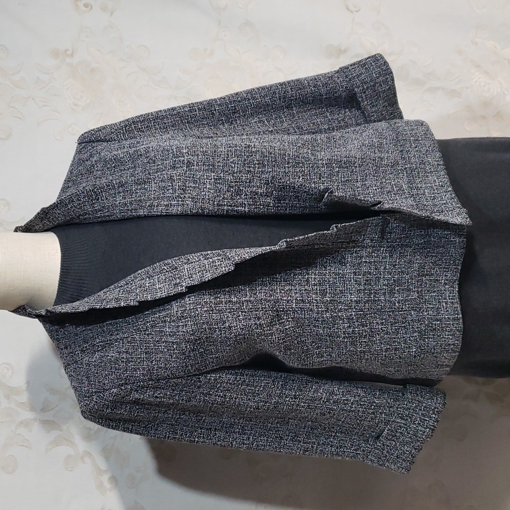 Dressbarn Black/White Dress Blazer XL